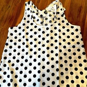 Bow Back Tank Top w/ Head Band- BRAND NEW
